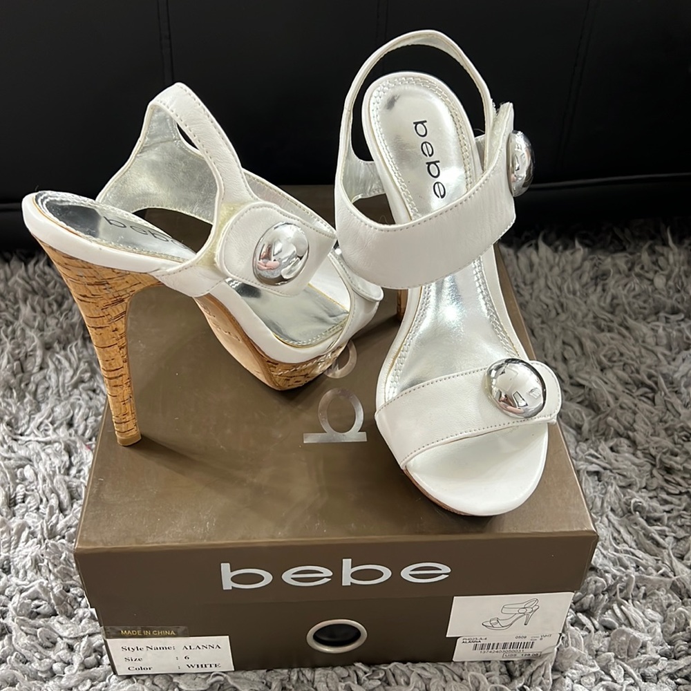 Bebe heels 6 Alanna